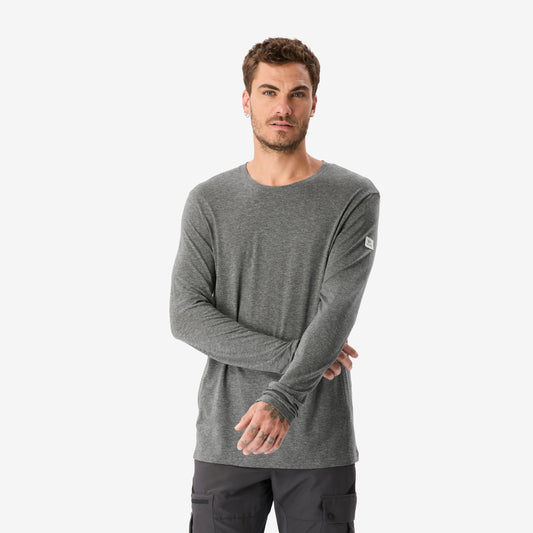 MERINO FRESH REC LS TS M GREY