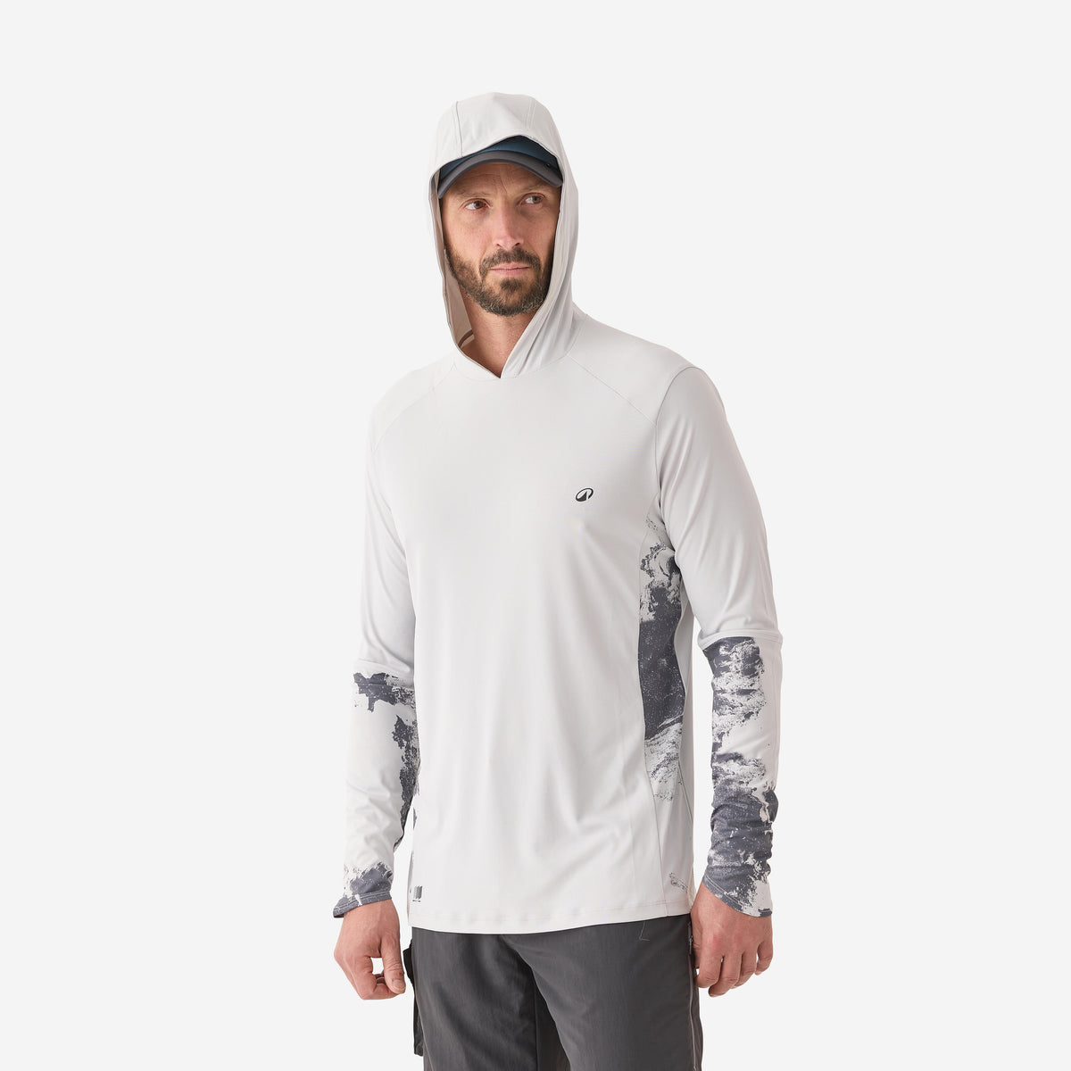 Tee-shirt ANTI-UV 500 HOODY light color