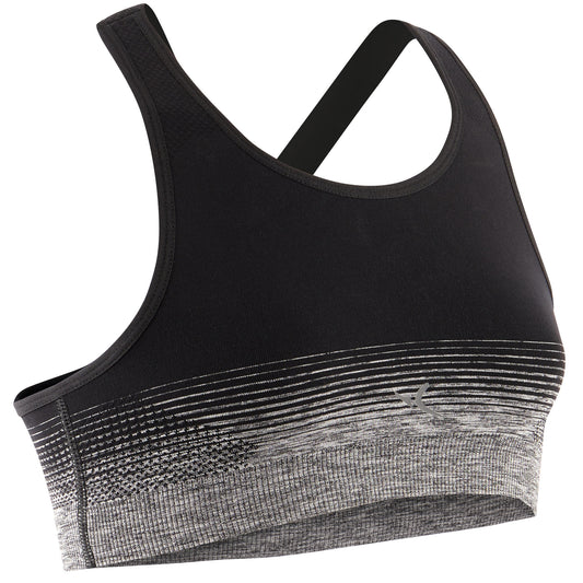 Girls' Gym Sports Bra 580 - Black