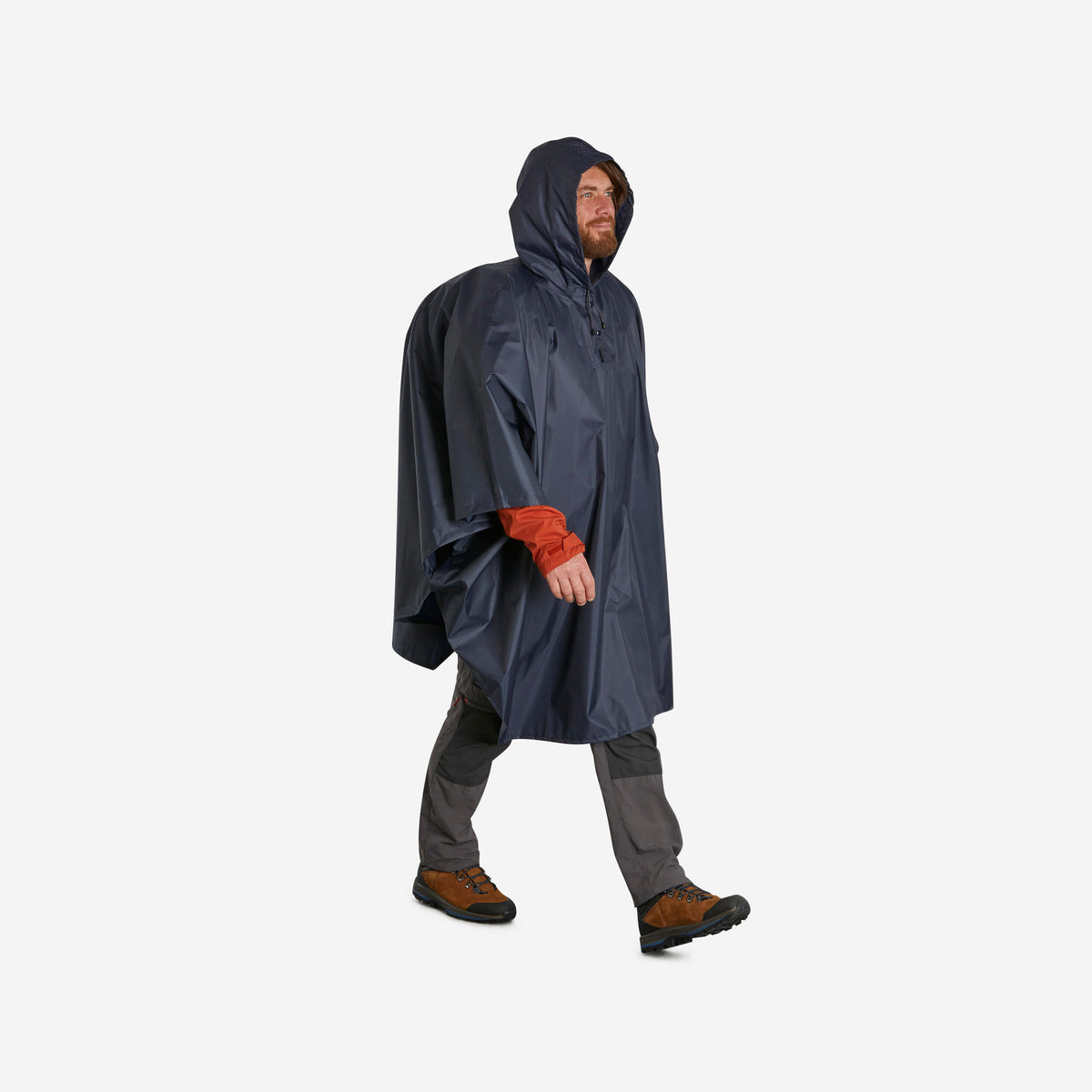Rain Poncho 100 - 30L Blue