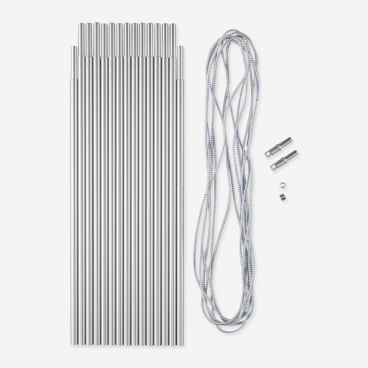 KIT ALU POLES 8,5mm x 32,5 cm (4,5 m)