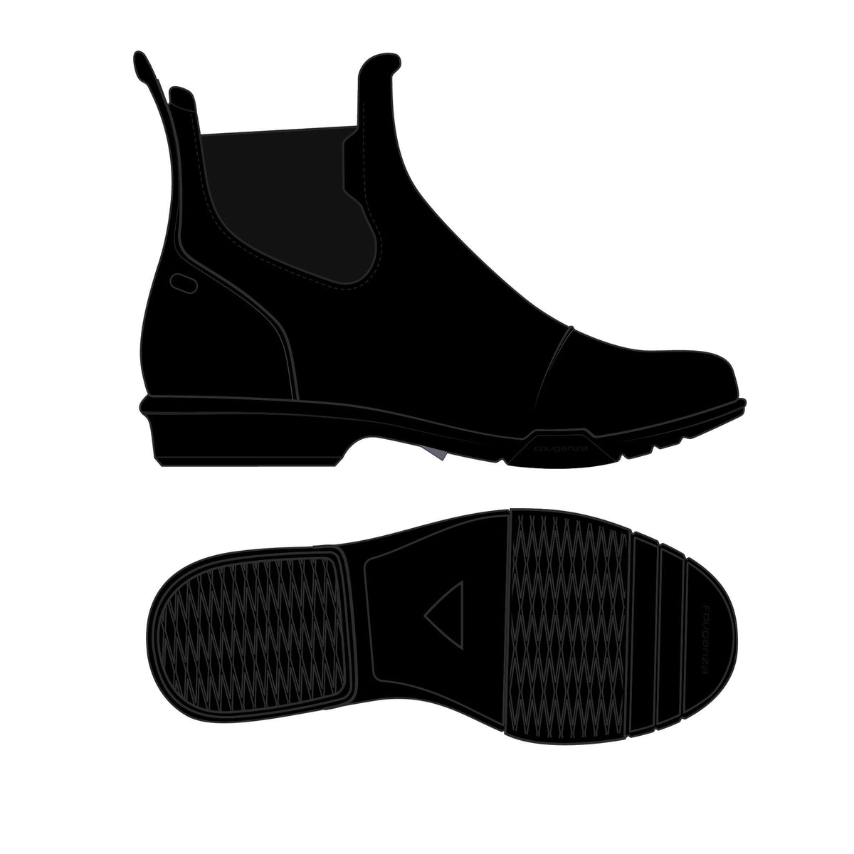 BOOTS 100 JUNIOR BLACK