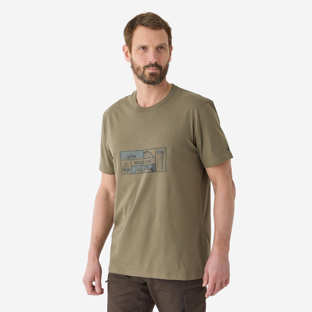 T SHIRT 100 LOGO WILDLIFE