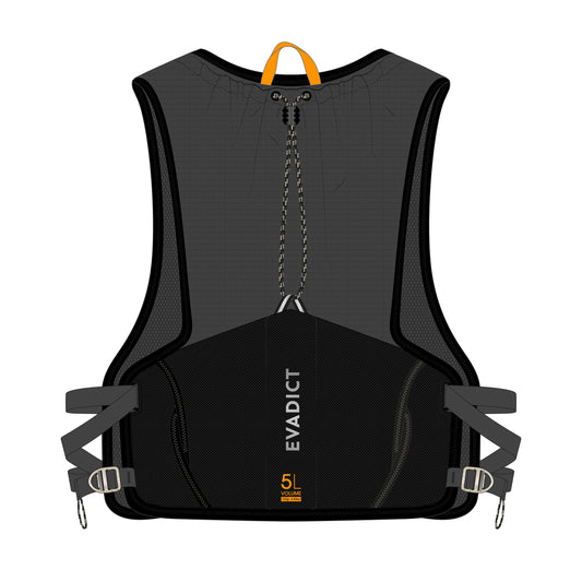 TRAIL RUNNING BAG 5L BLACK
