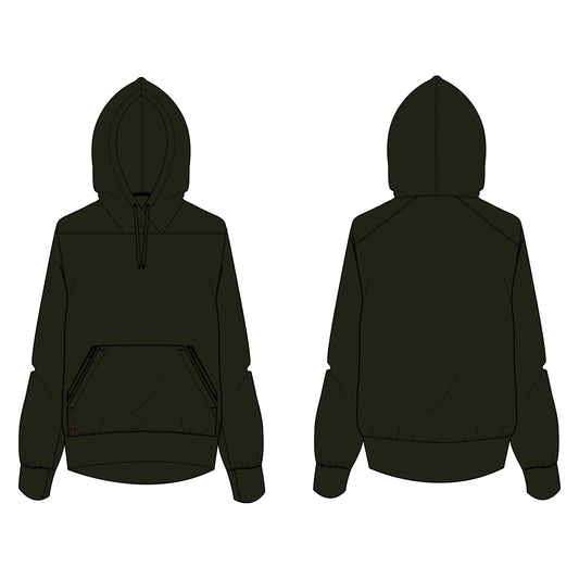 HOODIE WOMEN GREEN