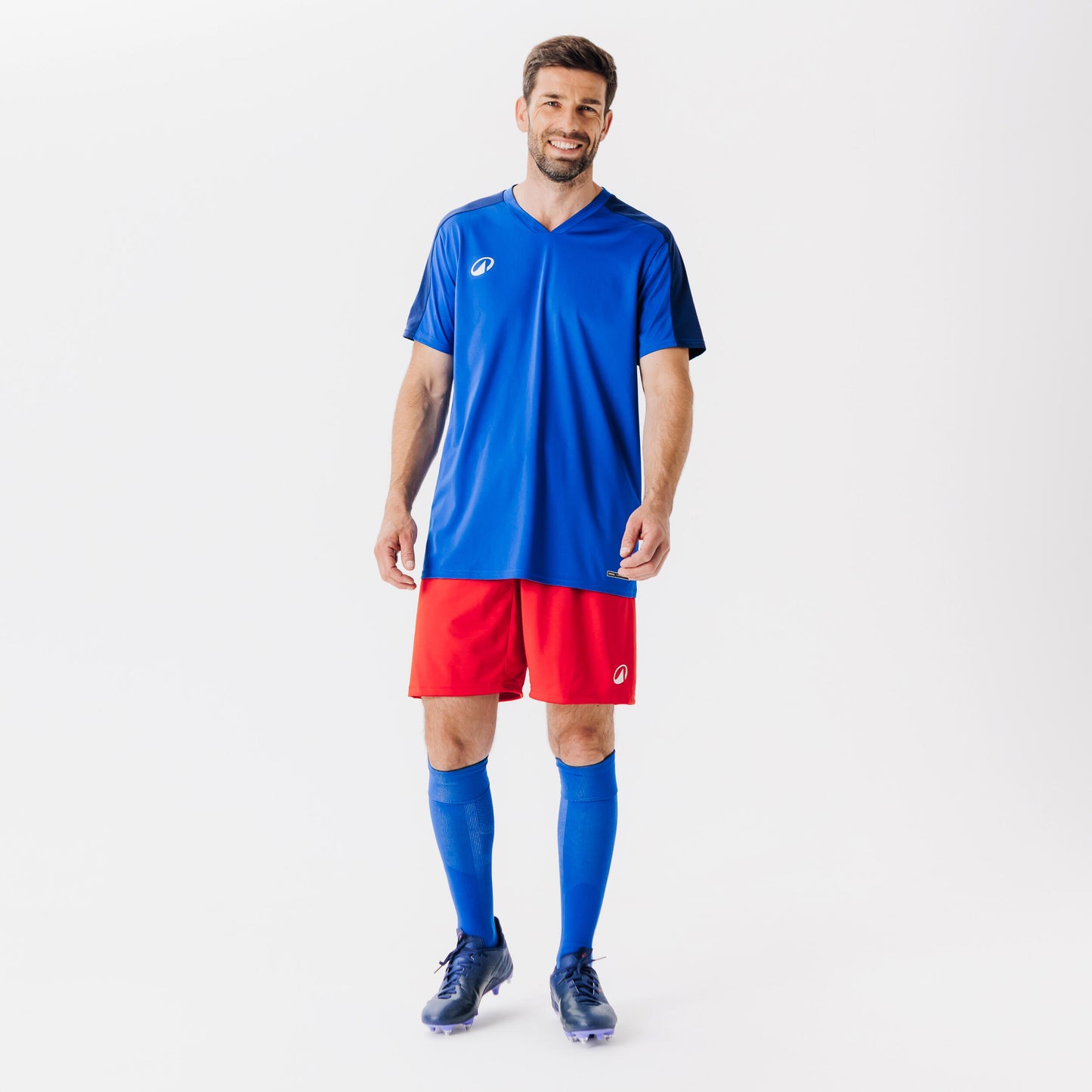 Adult Football Shirt Blue - Essential