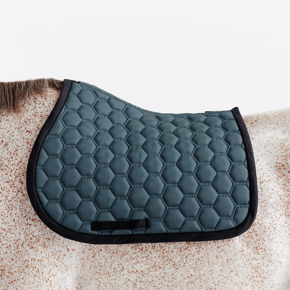 SADDLE PAD 500- Smoked green / black