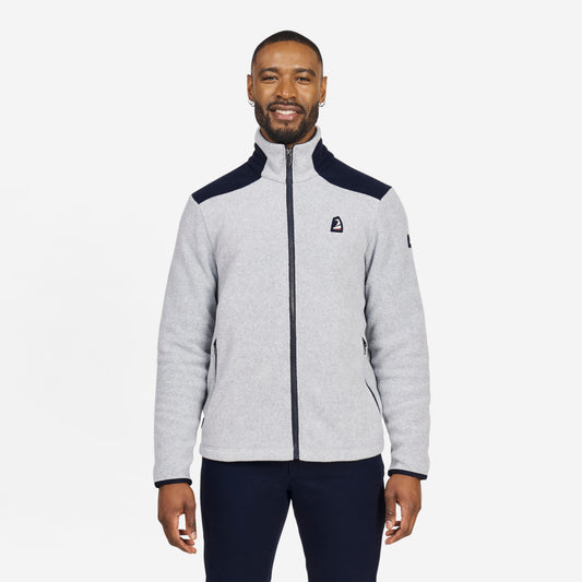 Fleece Sailing 100 H Heither grey graph