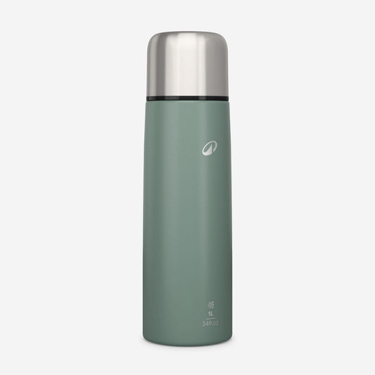 INSULATED BOTTLE 500 1L DARK GREEN