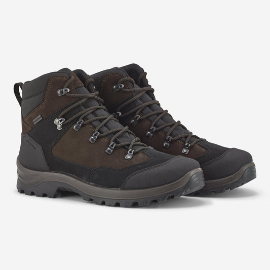 Men's Waterproof Durable Walking Boots Crosshunt 120 Resist - Outdoor Footwear