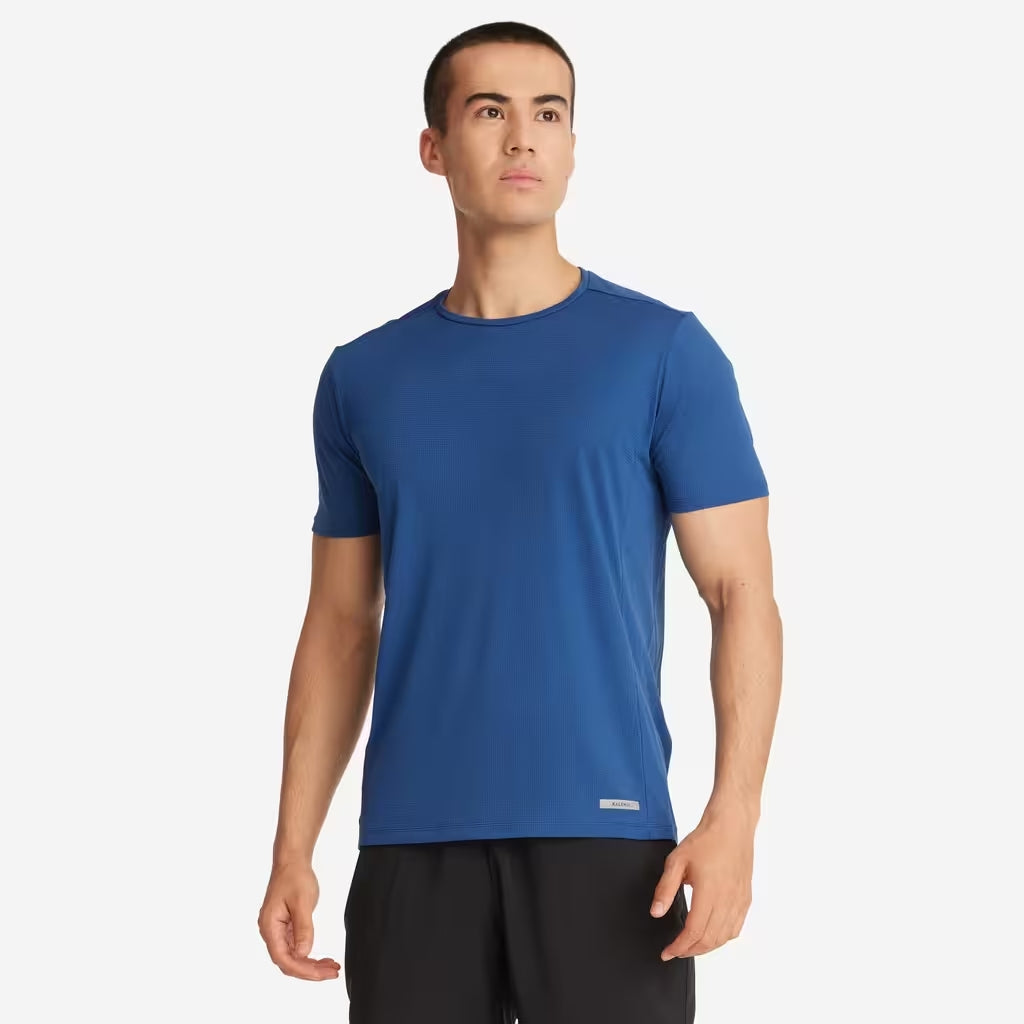 T SHIRT RUN DRY M BLUE E18A