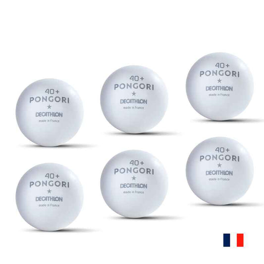 TTB100 - TABLE TENNIS BALL *6 PACK (WHITE)