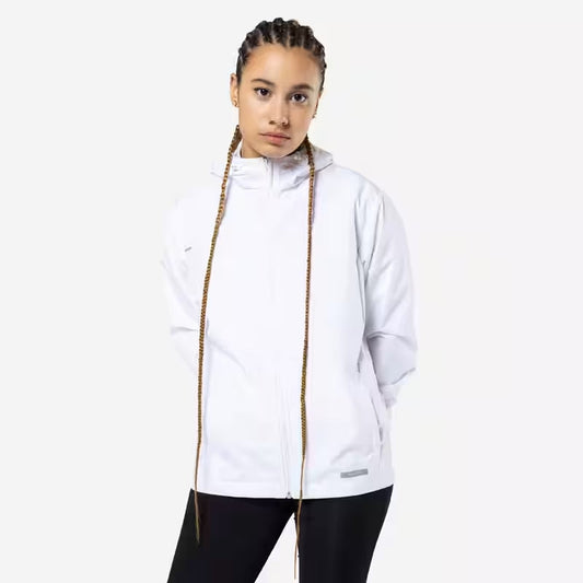 JACKET RUN RAIN 300 W WHITE