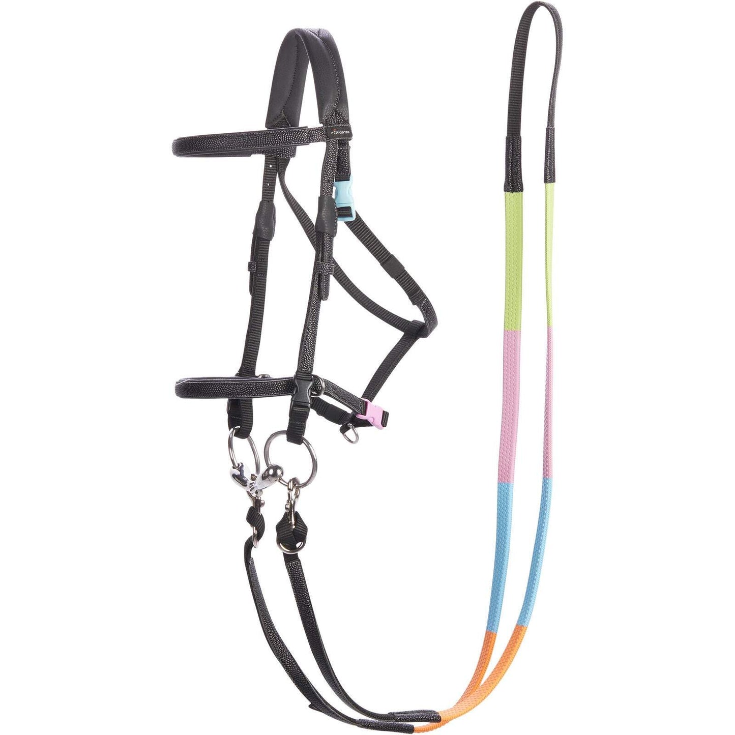 BRIDLE INITIATION 100 PONY BLACK