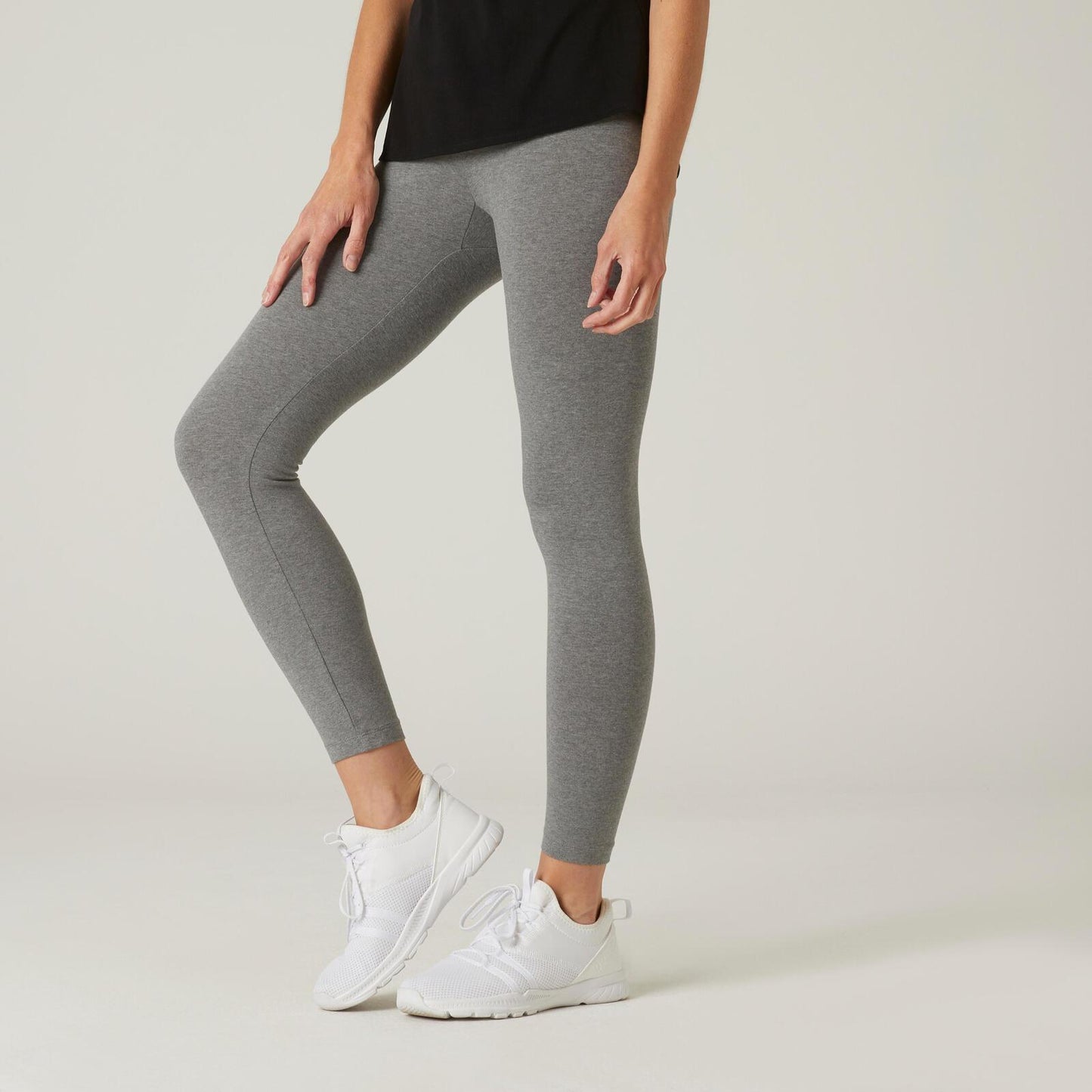 Legg 7/8 Fit+500 slim Gym grey