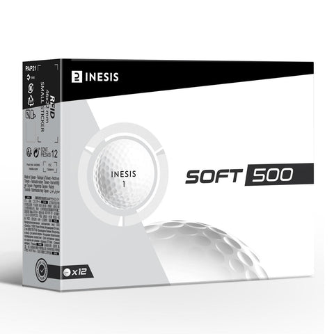 SOFT 500 GOLF BALL X12 WHITE