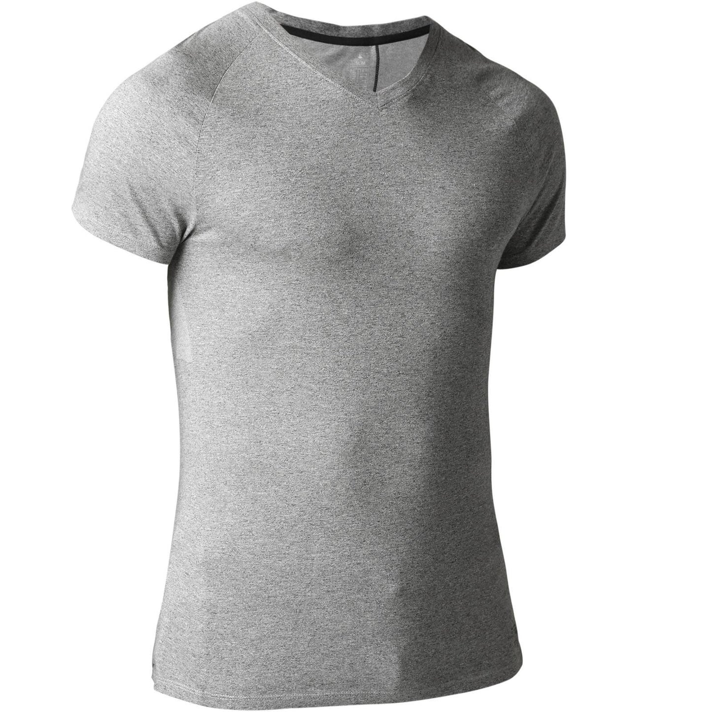 T-Shirt 900 V Slim Gym grey