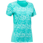 T-SHIRT MH500 TURQUOISE W