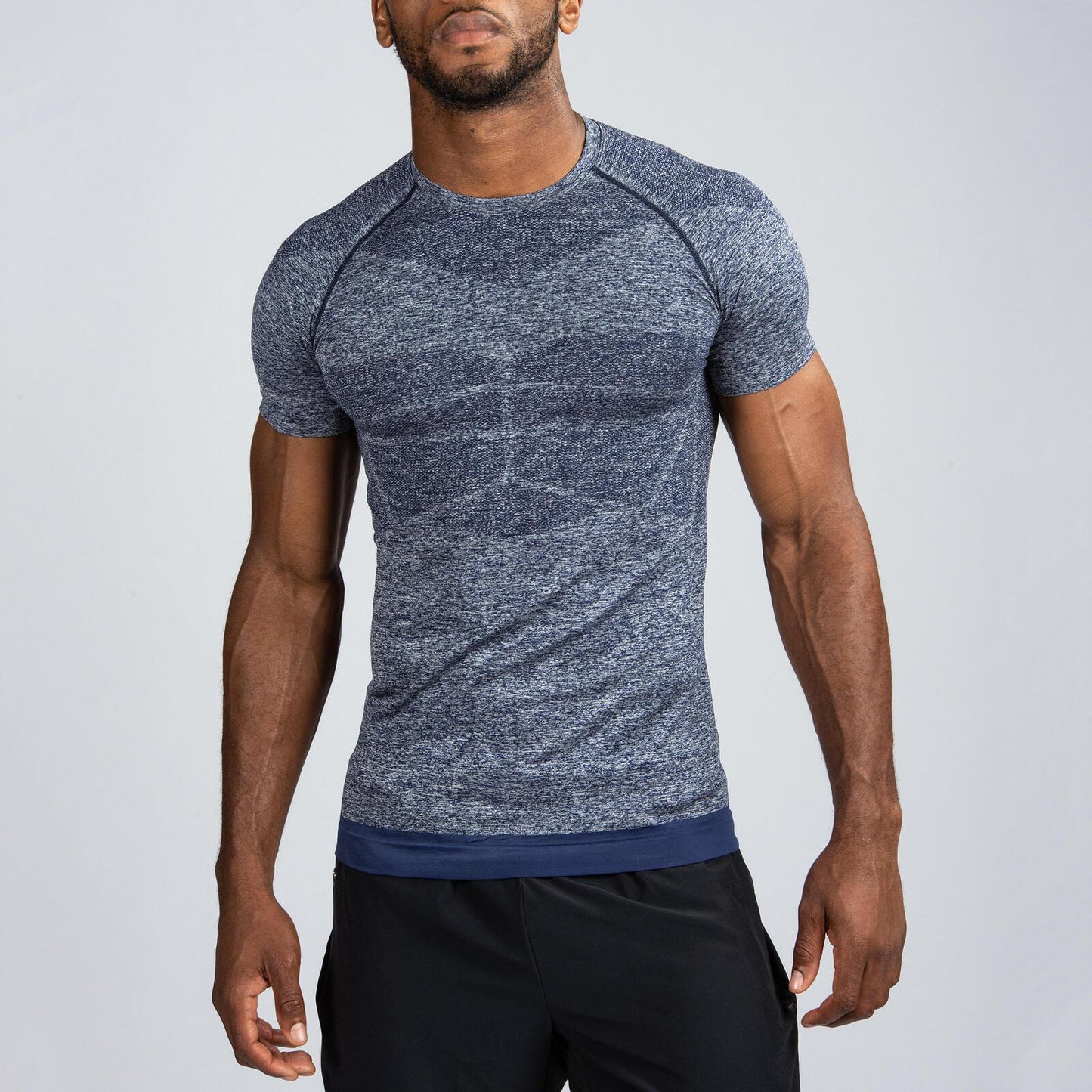 T-shirt compression blue