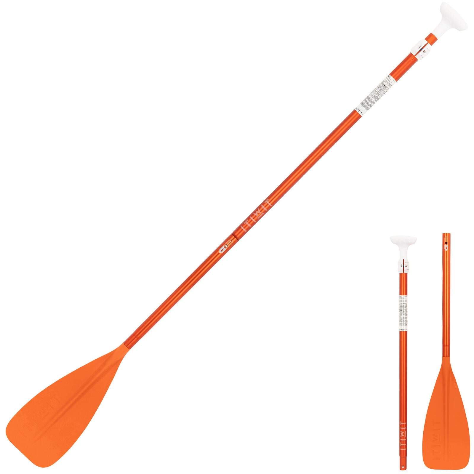 RTA様 SZ04 1P (170cm & 165cm) 2本 SUPパドル SUP PADDLE RA 170-220CM orange– DecathlonProSA