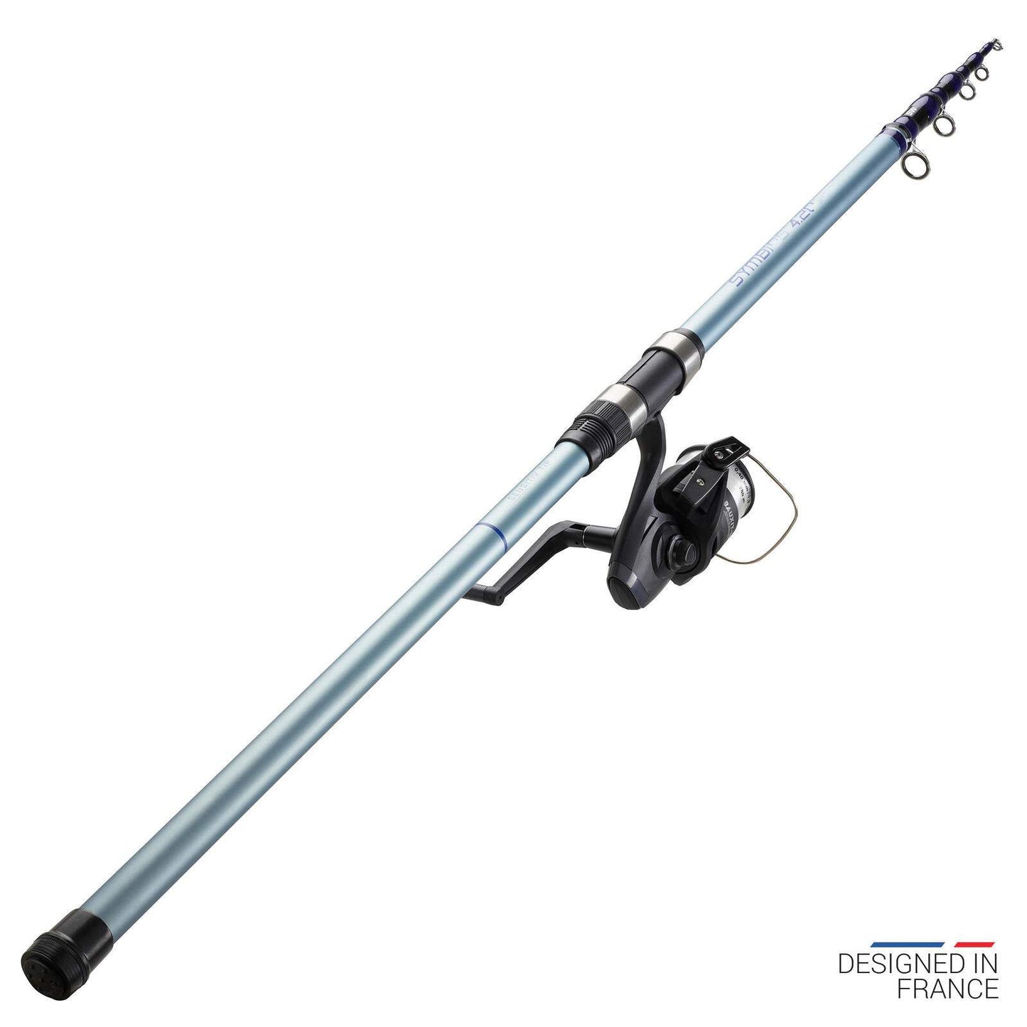 Fishing surfcasting rod and reel combo Symbios-100 420 Telesco