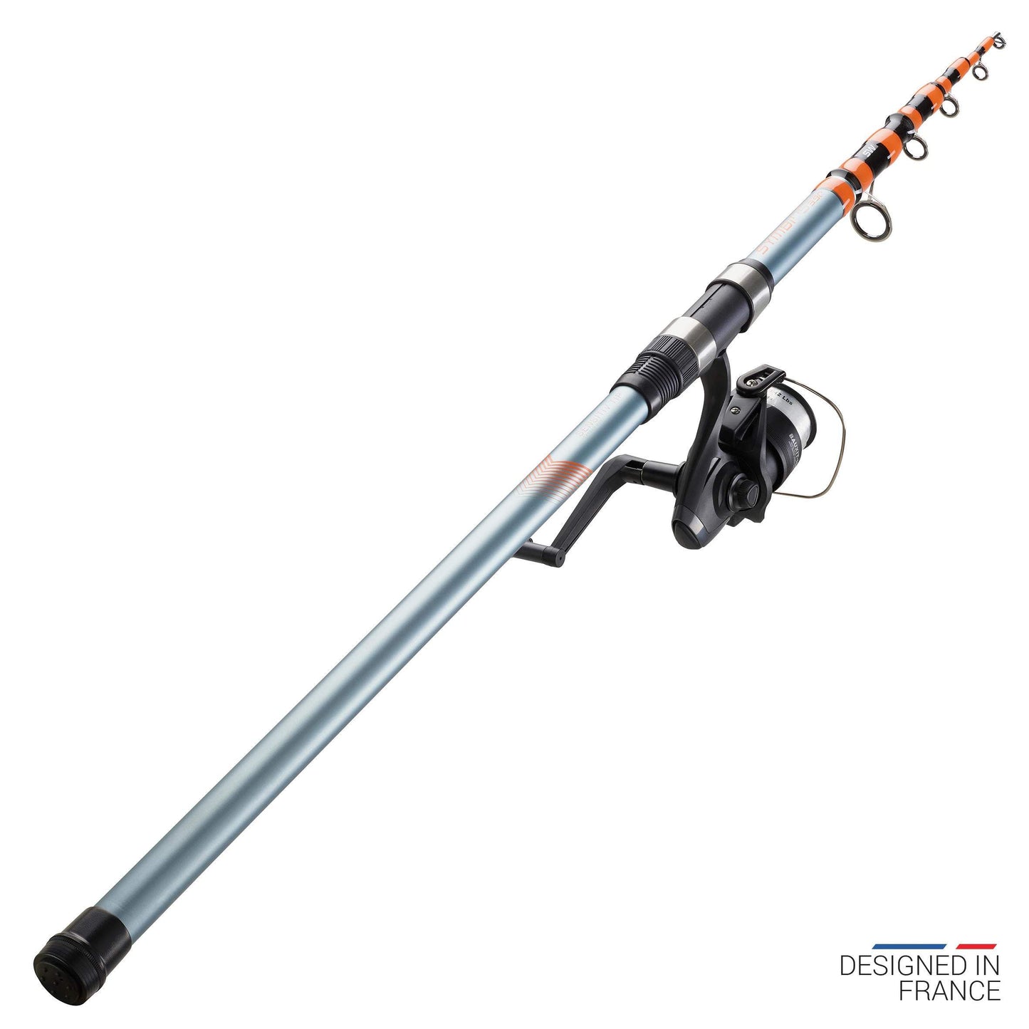 Surfcasting fishing rod and reel combo SYMBIOS LIGHT-100 390 80-150 g