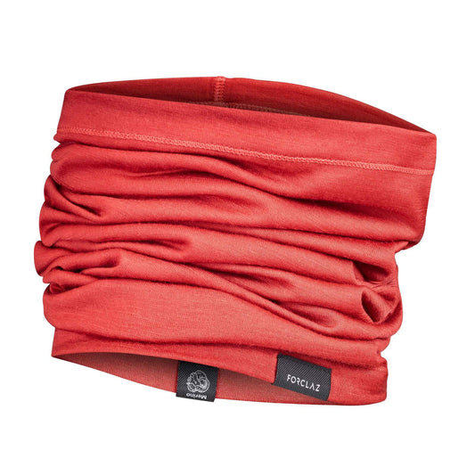 TREK 500 WOOL NECK GAITER ROUGE