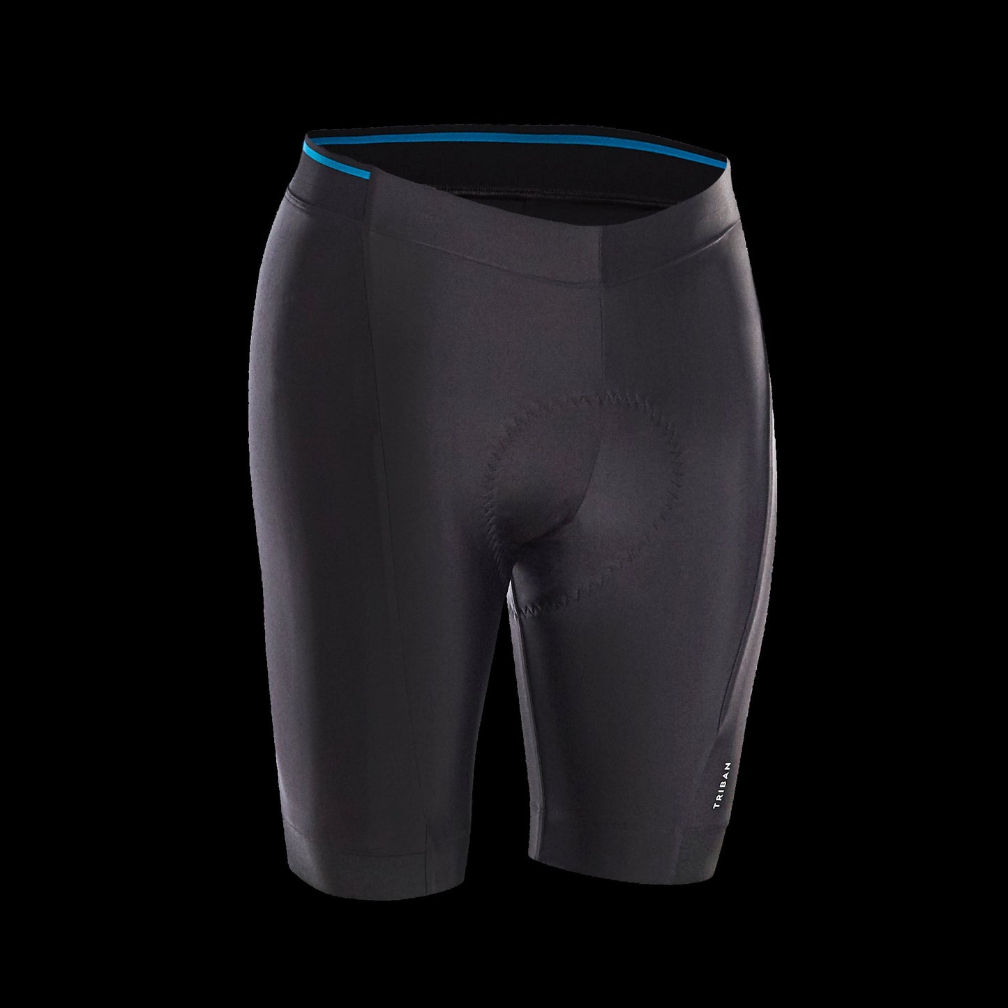 CYCLING SHORTS MEN RC100 BLACK