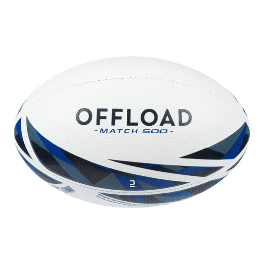 Rugby Ball R500 Match S5 Blue