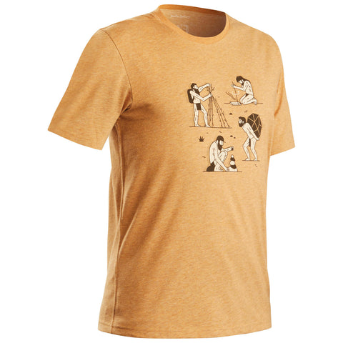 Tee shirt NH500 beige caveman M