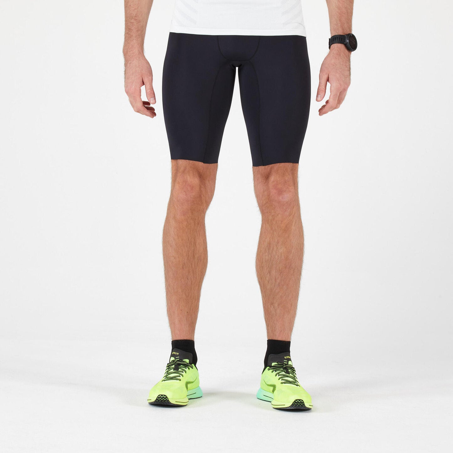 Men's Running Tight Shorts - black