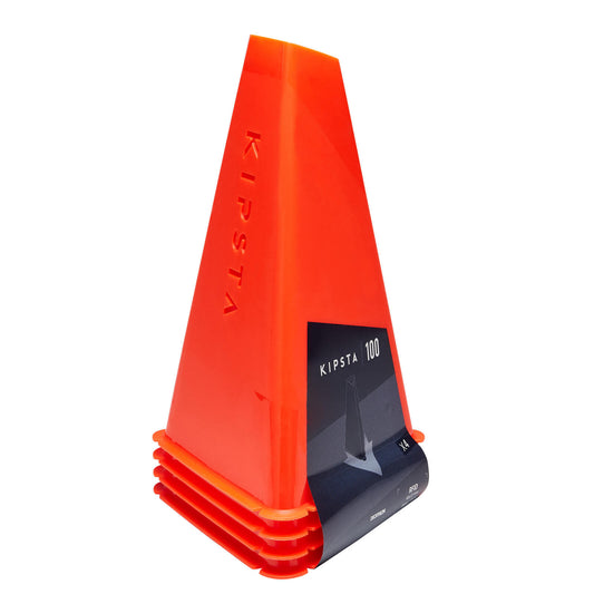 Lot of 4 Cones Essentiel 30cm Orange