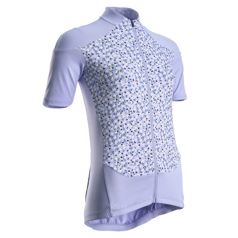 CYCLING SS JERSEY RC500 WMN FLOWER LILAC