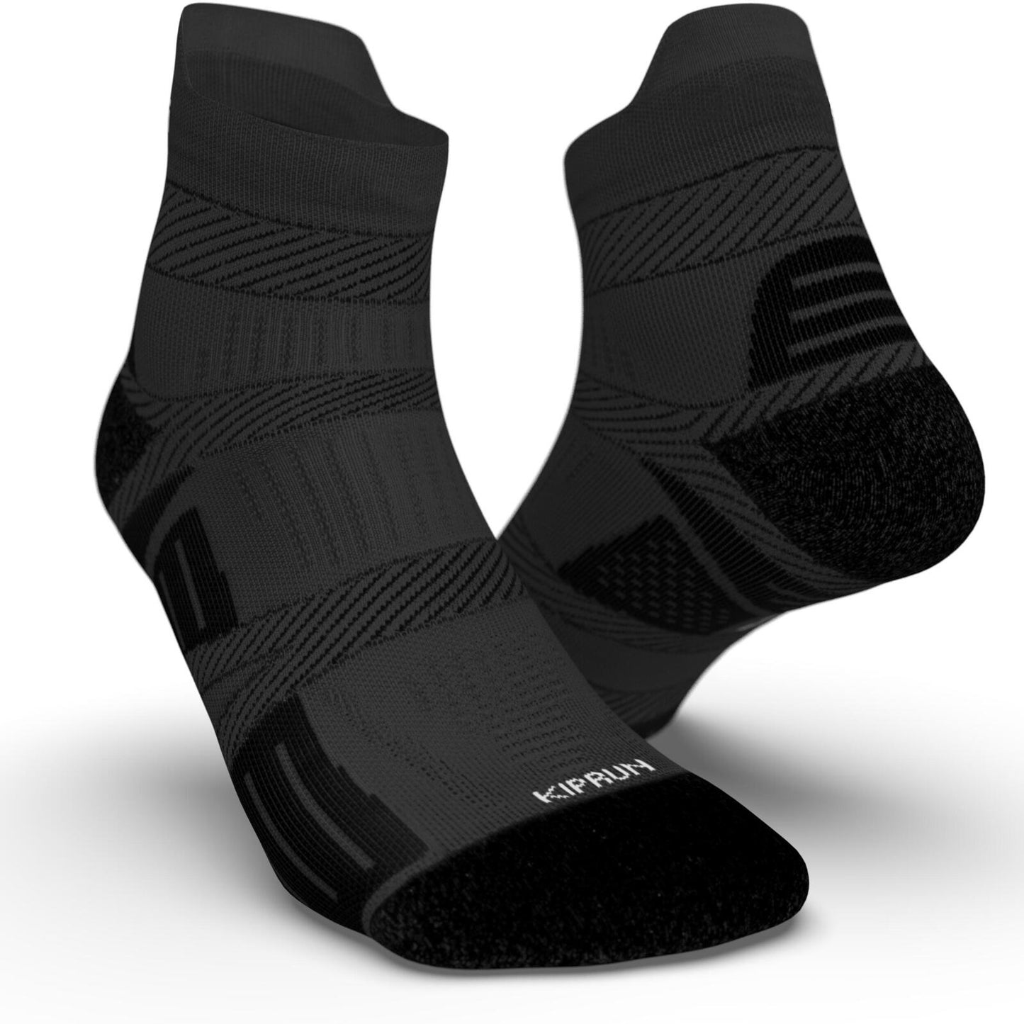 KIPRUN STRAP THIN SOCK BLACK