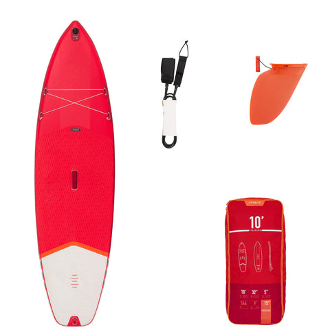 SUP INFLATABLE X100 10' red