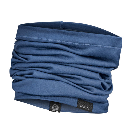 TREK 500 WOOL NECK GAITER BLUE