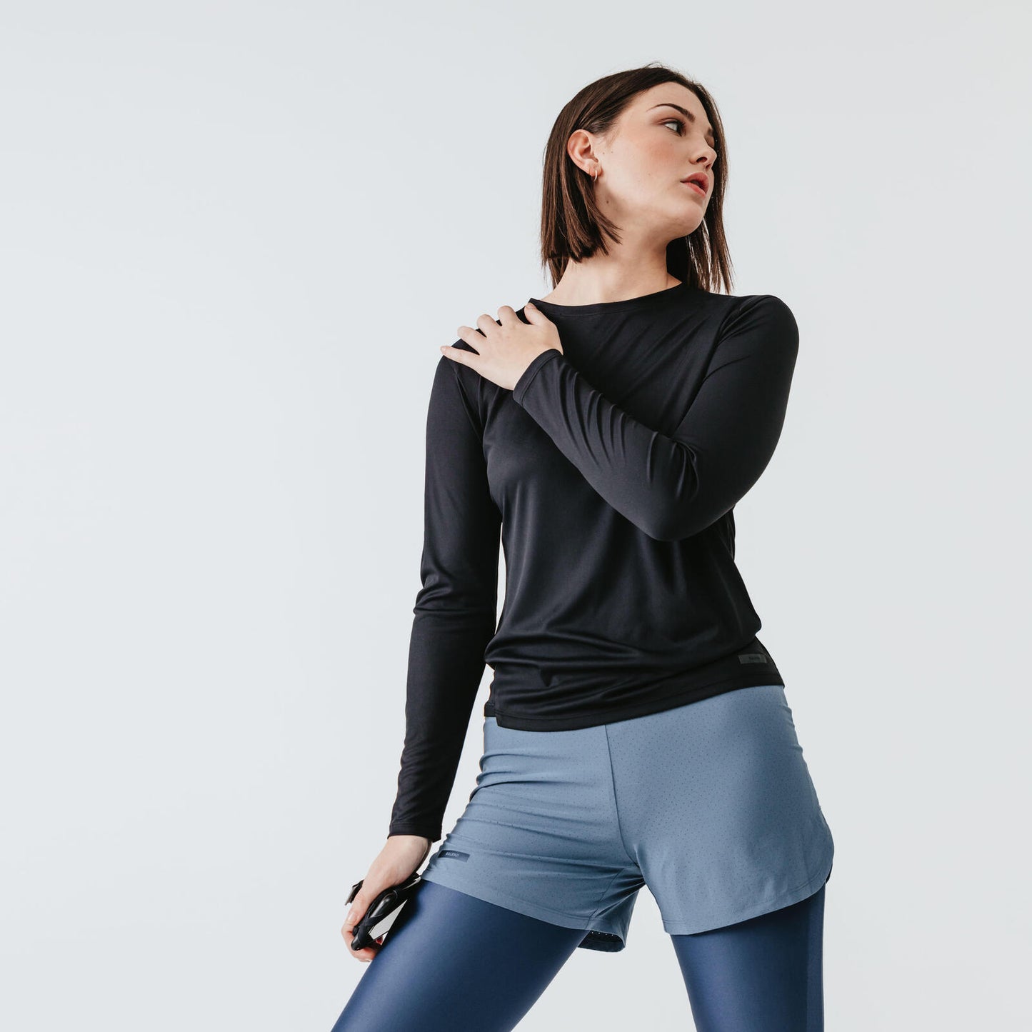 LS TS RUN SUN PROTECT BLACK
