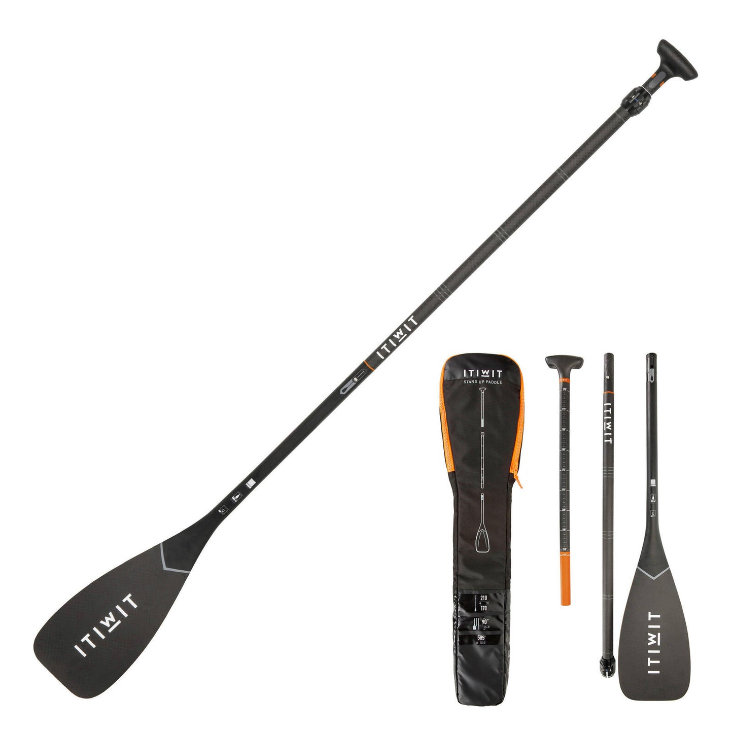 SUP PADDLE 900 RA 170-210CM