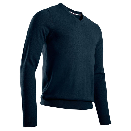 PULLOVER V NECK DARK BLUE MW M