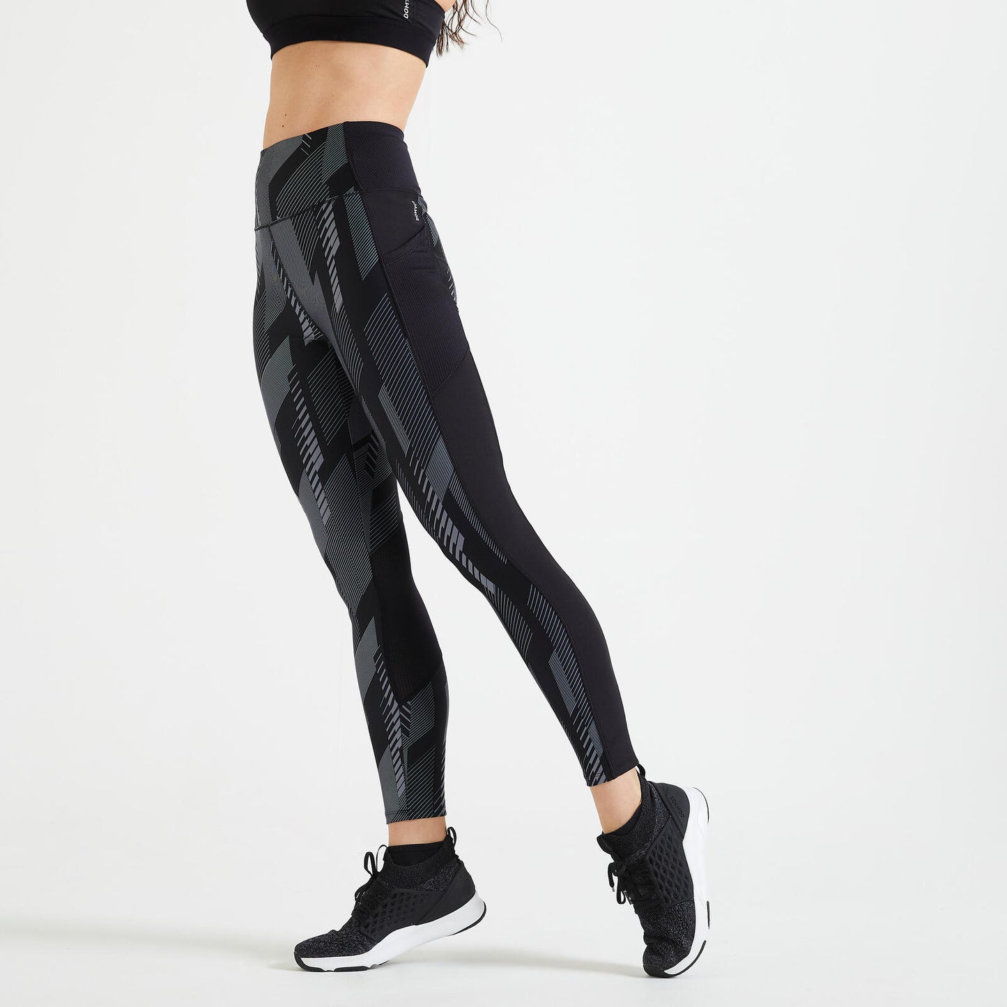 FTI 120 W Leggings AOP BLK