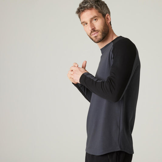 T-Shirt Gym M 520 LS Grey