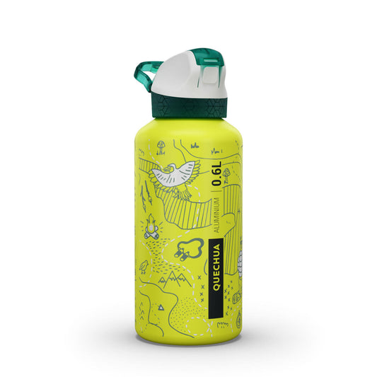 Bottle 900 alu. 0,6l yellow graph