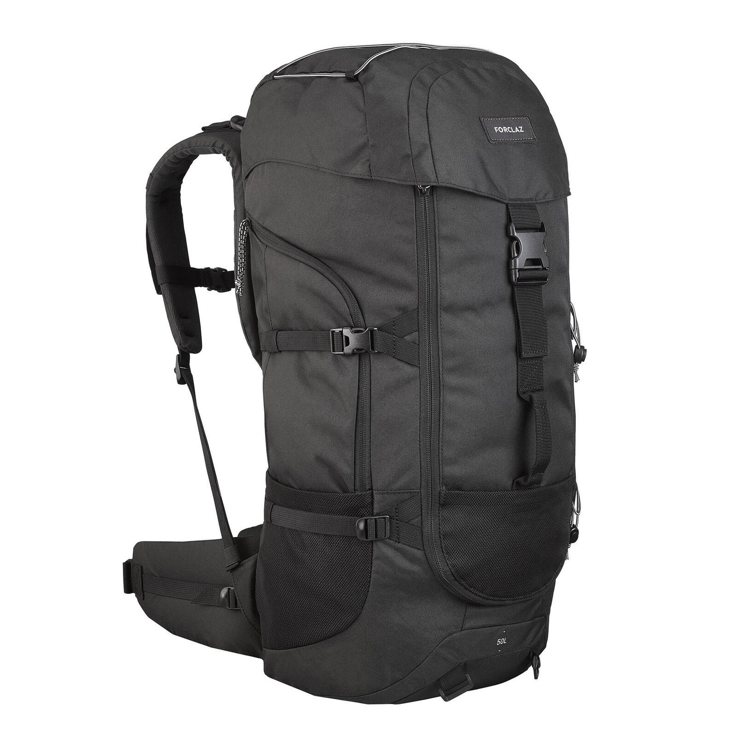 50L Hiking Backpack Black - MT100