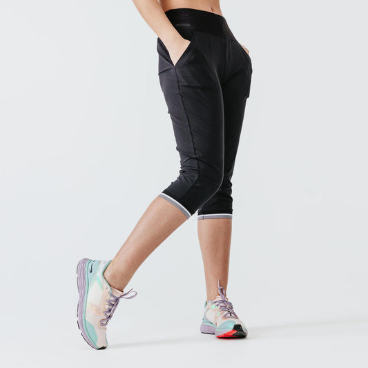 SHORT PANT RUN DRY W BLACK