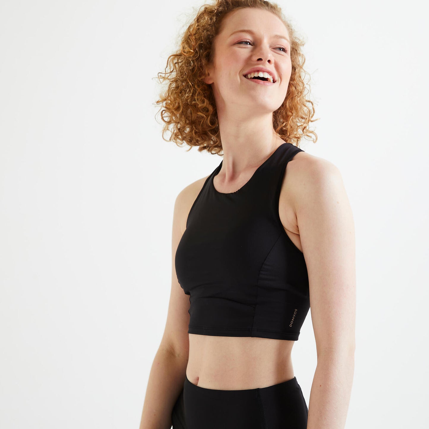 FBRA 520 LONG W Sports Bra BLK