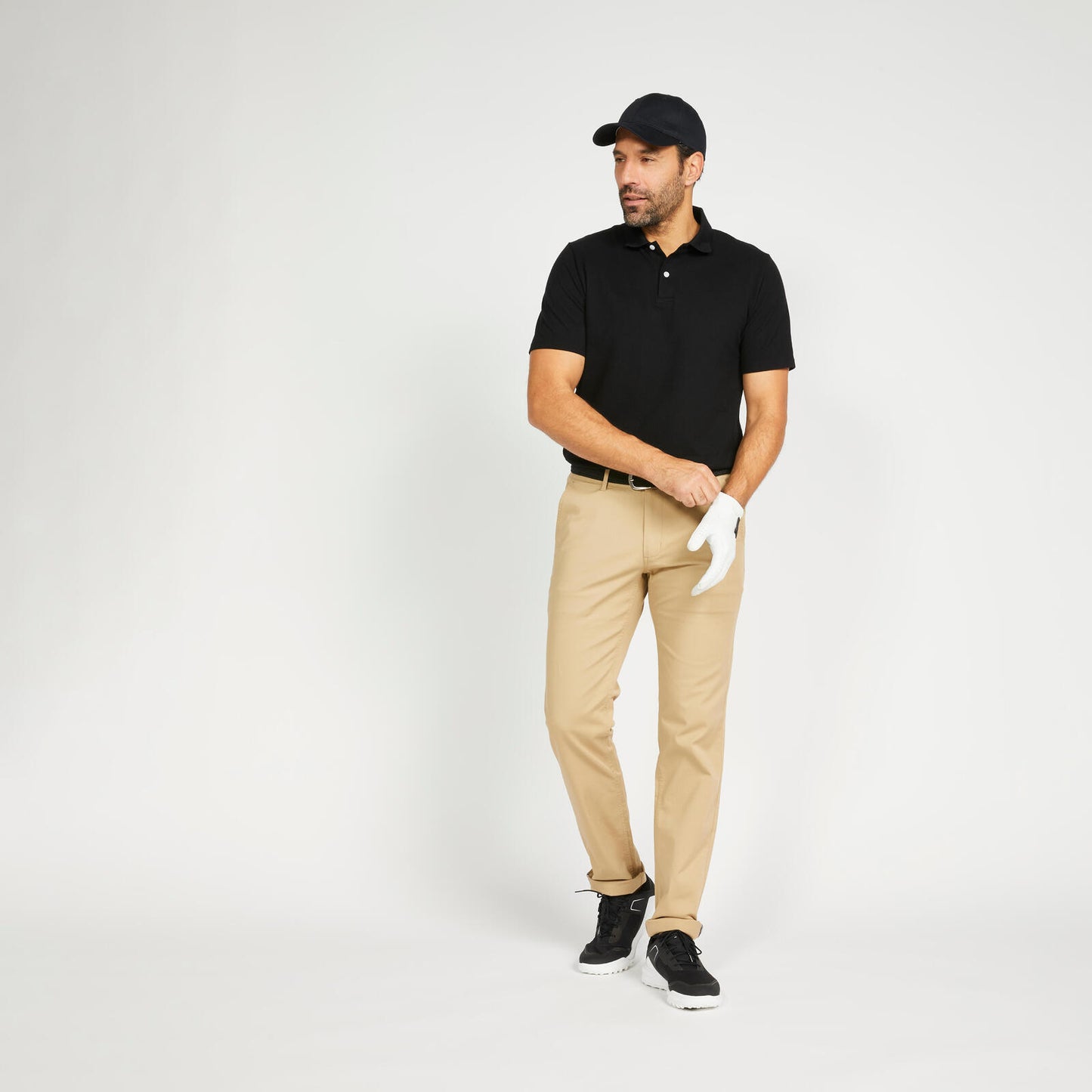 S.S polo shirt MW500 M Black