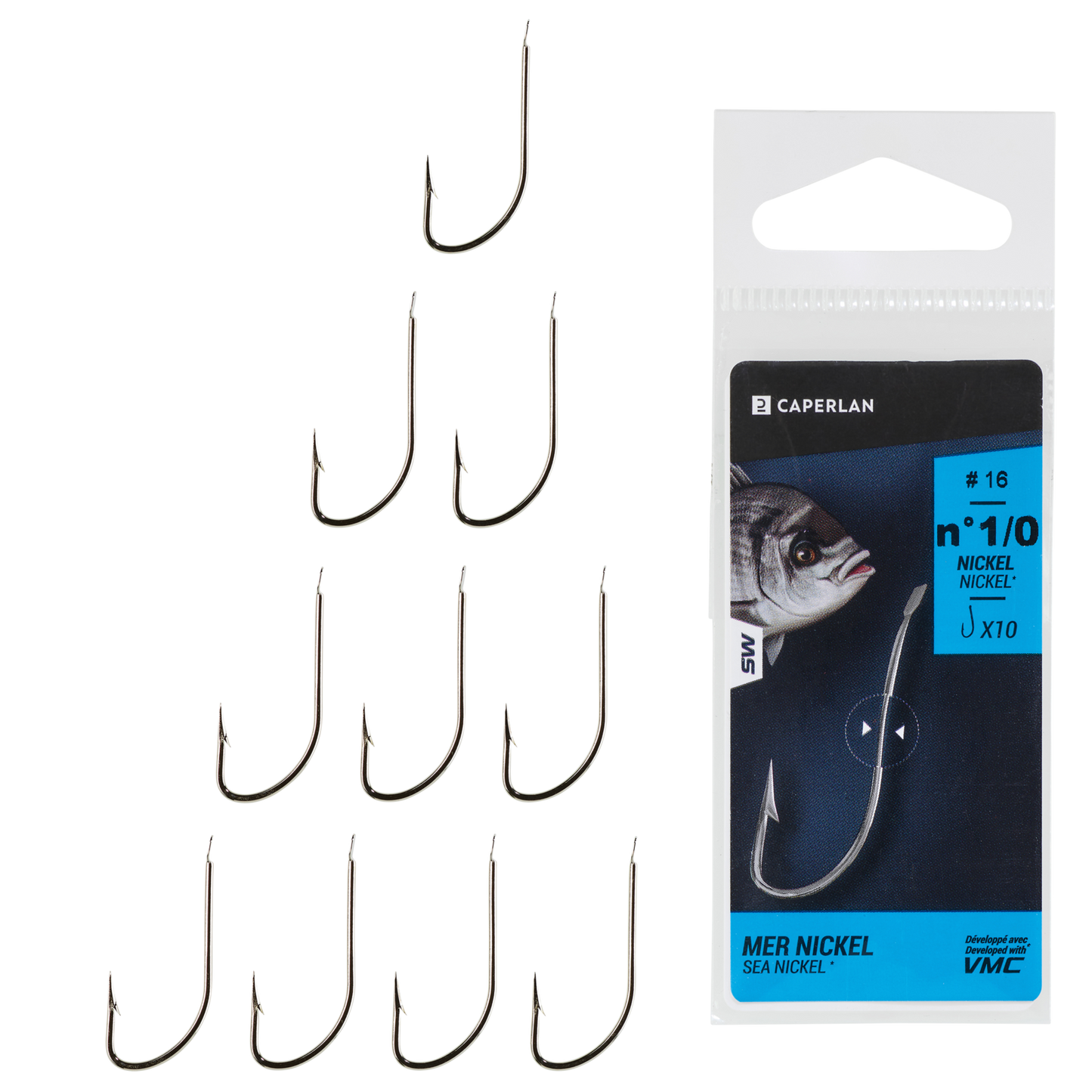 HOOK SEA NICKEL single sea fishing hook