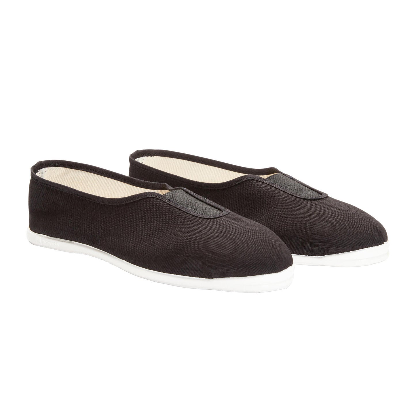 Girls'/Boys' Fabric Gymnastics Shoes - Black