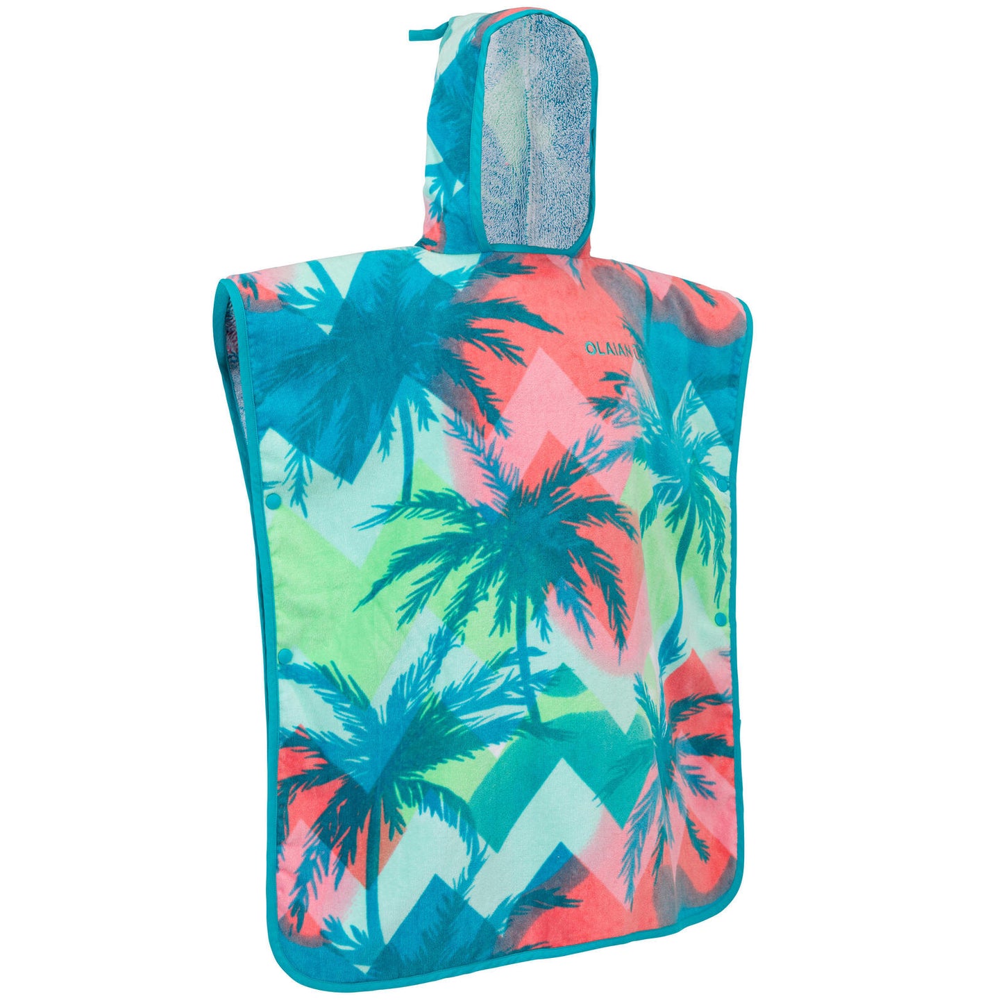 Kids’ surf poncho 110 to 135 cm - 500 Sweet