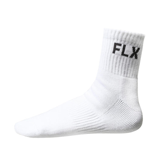 FLX CRICKET SOCKS WHITE